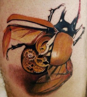 Crab insect tattoo