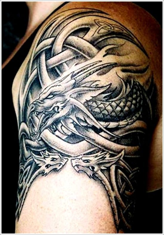 Cruel dragon tattoo