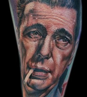 Humphrey Bogart famous people tattoo