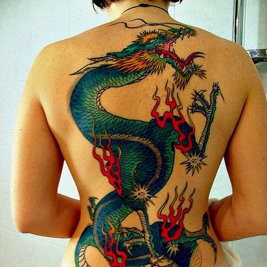 Great dragon tattoo