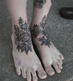 Lovely foot tattoo