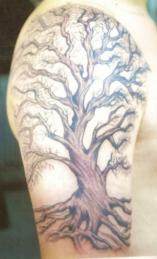 Lovely tree tattoo