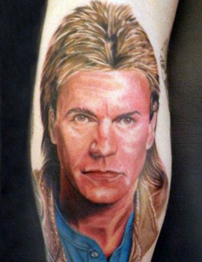 Richard Dean Anderson famous people tattoo