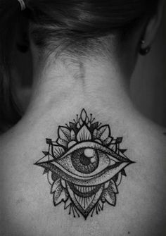 Simple eye tattoo