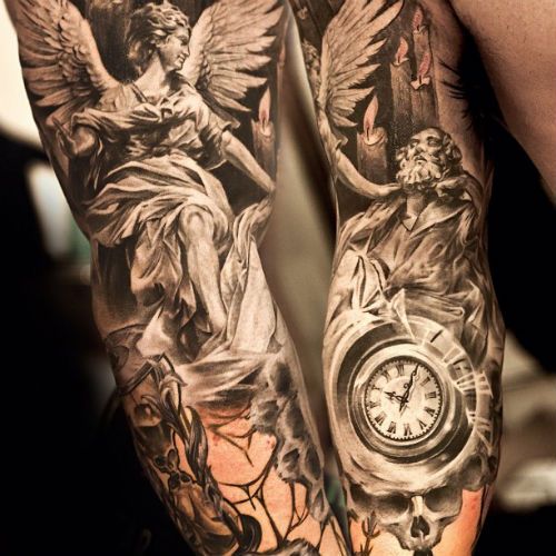 Angel wings tattoos