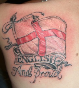 Beautiful England tattoo