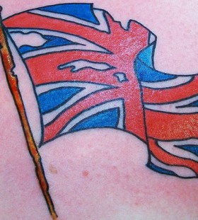 Cute Great Britan tattoo