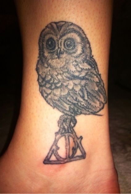 Grey owl incredible tattoo