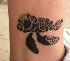 Turtle from disney tattoo