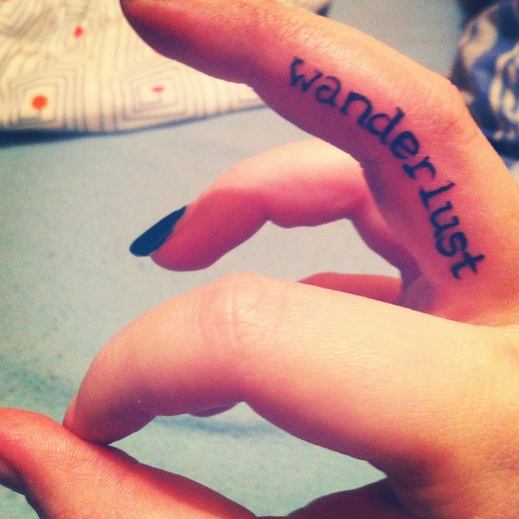 Quotes tattoos on fingers