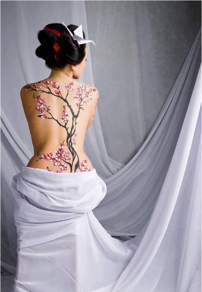 Gorgeous women’s chinese style tattoo