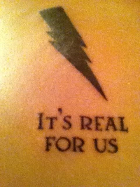 It’s real for us Harry Potter tattoo