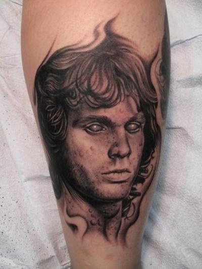 zombie jim morrison tattoo - | TattooMagz › Tattoo Designs / Ink Works