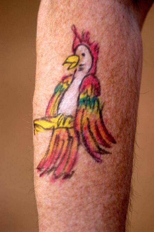 Cockatoo Bird Tattoo Design