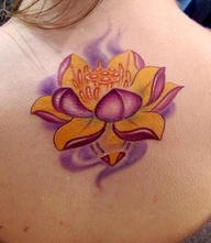 Amazing 3d Lotus Flower Tattoos