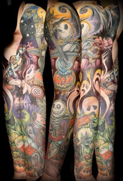 Amazing arm’s scary tattoo