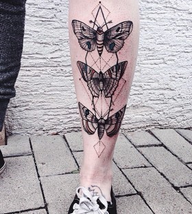 Amazing butterfly tattoo design