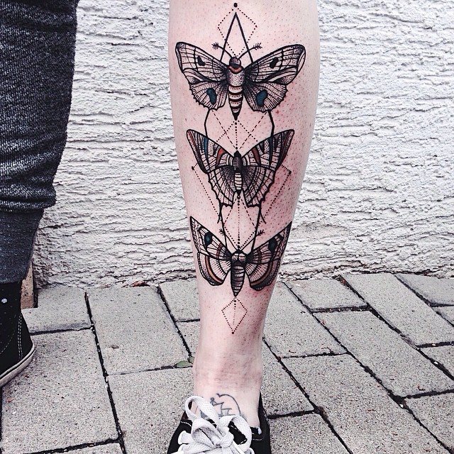 Amazing butterfly tattoo design