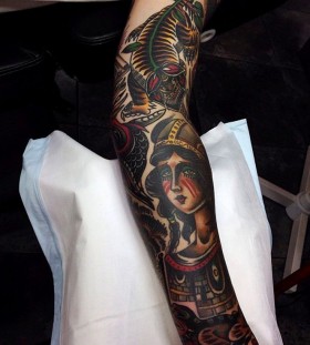 Arm tattoo by James McKenna