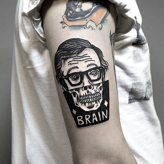 Awesome arm tattoo by Dase Roman Sherbakov