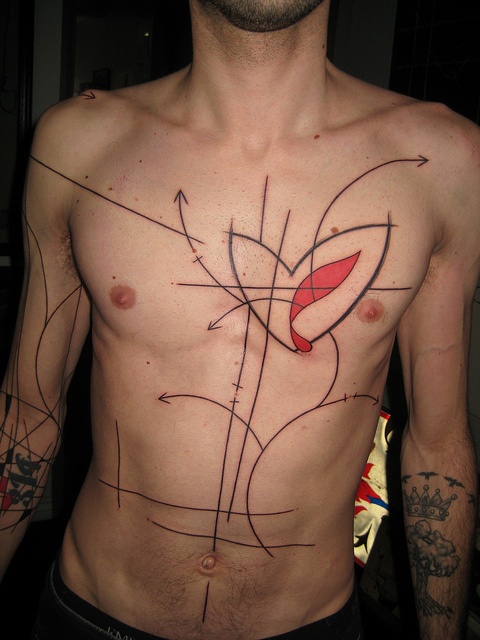 Awesome tattoo by Yann Black