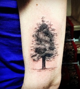 Awesome tree tattoo by Rebecca Vincent