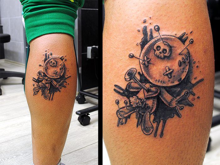 Awesome voodoo doll tattoo - | TattooMagz › Tattoo Designs ...