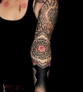 Beautiful arm tattoo by Gerhard Wiesbeck