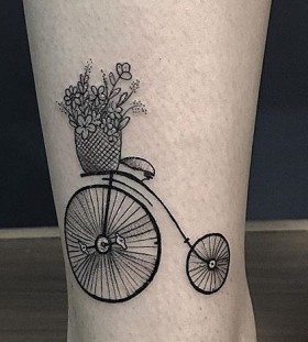 bicycle-tattoo-by-thitattoo