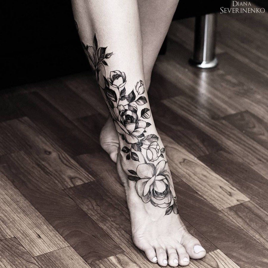 Diana Severinenko Nature Tattoos