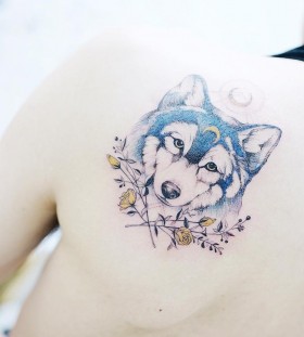 blue-wolf-tattoo-by-tattooist_banul