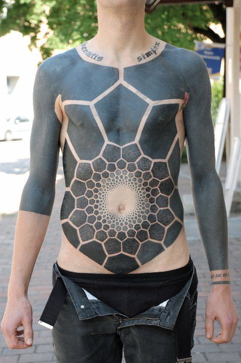 Body tattoo by Gerhard Wiesbeck