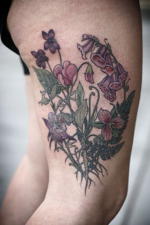 Bramble tattoo by Alice Kendall