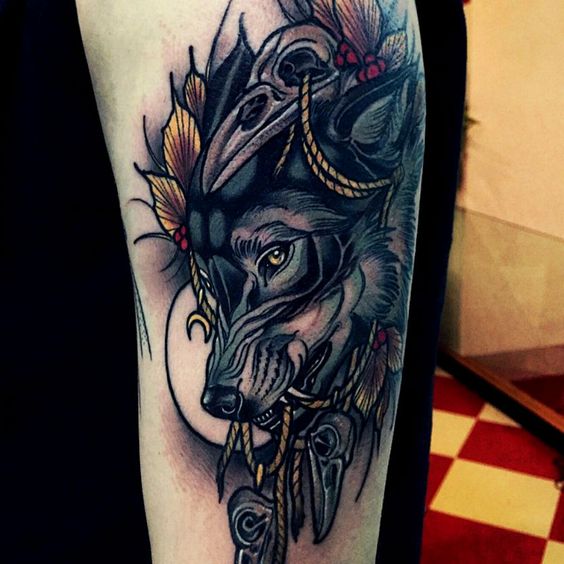brando-chiesa-wolf-tattoo