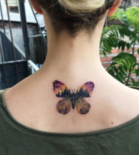 butterfly-tree-tattoo-by-evakrbdk