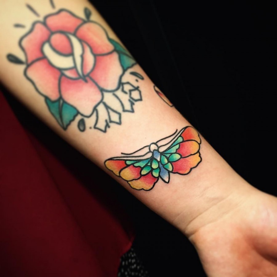 colorful-small-butterfly-tattoo-by-alextreze13