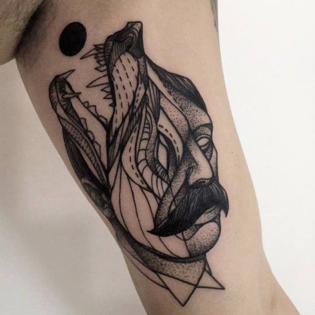 Creative tattoo by Michele Zingales