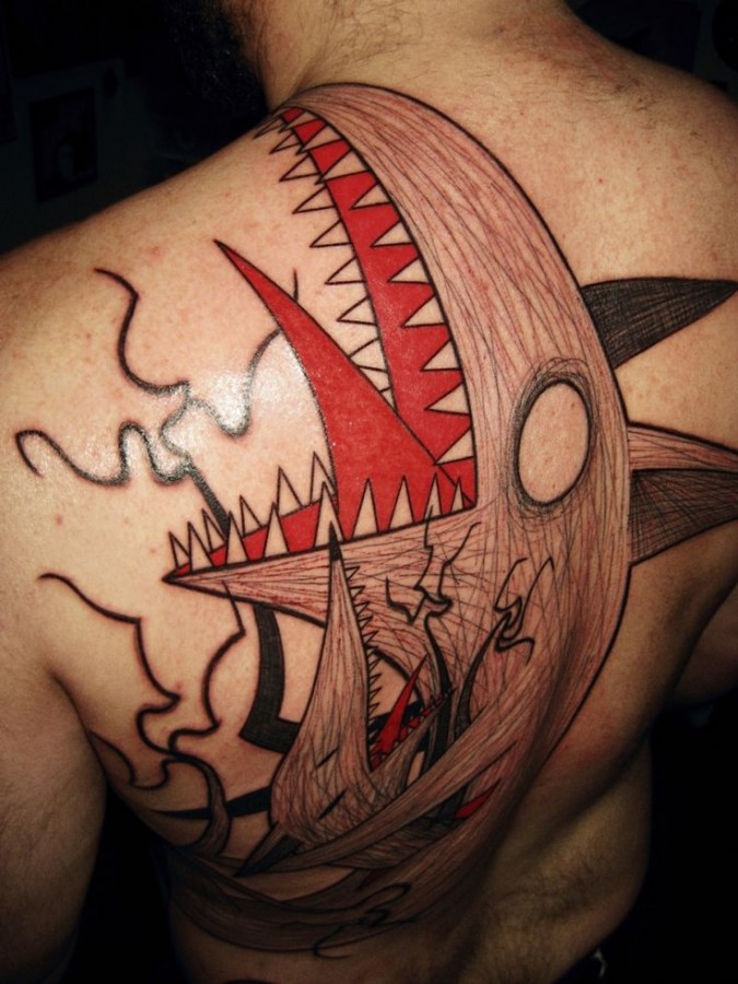 Creepy back tattoo by Yann Black - | TattooMagz › Tattoo Designs / Ink