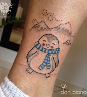 cute-penguin-tattoo