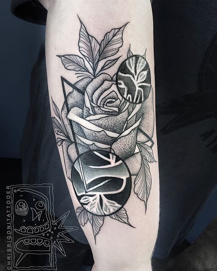 dotwork-rose-tattoo-by-chris-rigoni