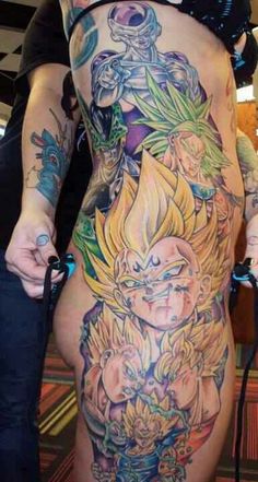 Dragon ball warriors tattoo