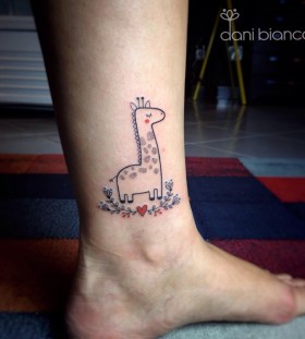 giraffe-tattoo