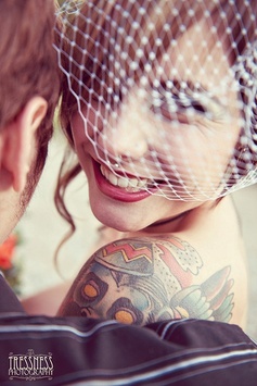 Gorgeous women’s bride tattoo