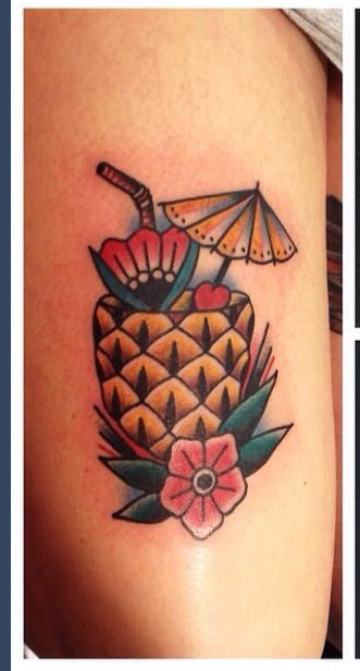 Great simple lovely fruit tattoo