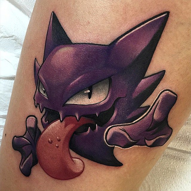 Haunter Pokemon tattoo