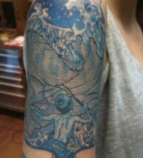 Incredible James Jean art tattoo
