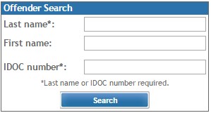 Inmate search by name
