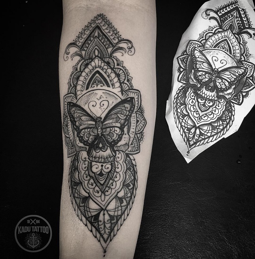 intricate-butterfly-tattoo-by-kadutattoo