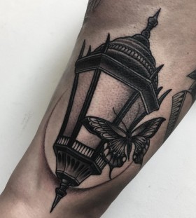 lamp-and-butterfly-tattoo-by-slumdog.tattooer
