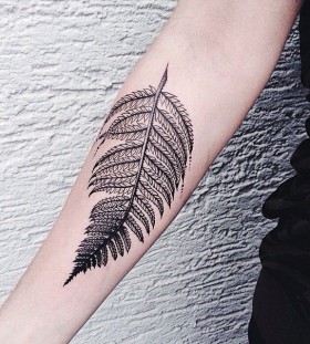 Lovely tattoo by Jessica Svartvit